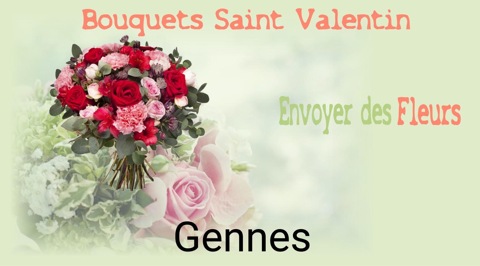 Roses de Saint-Valentin livrées à Gennes
